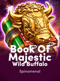 Book Of Majestic Wild Buffalo game cover
